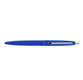 Clic Silver Trim Ballpoint Pen (blue ink) - Color: Royal