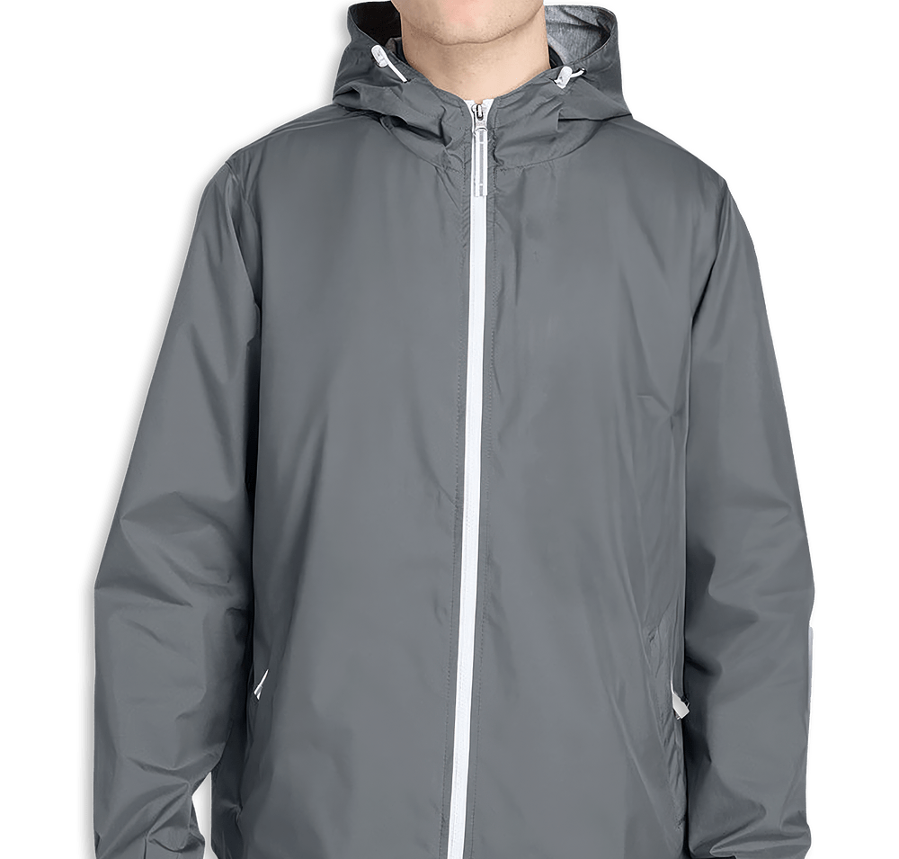 Charles River Portsmouth Hooded Windbreaker Jacket-default