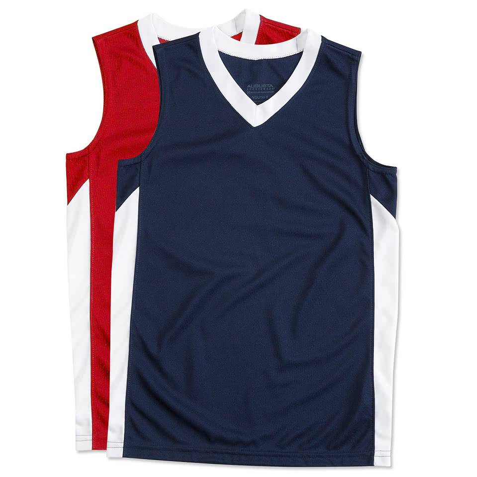 Augusta Youth Colorblock Basketball Jersey