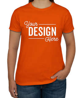 Canada - Gildan Ultra Cotton Women's T-shirt - Color: Orange