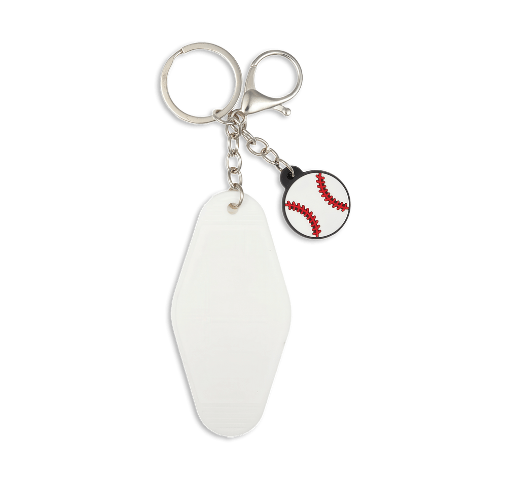 Baseball Motel Keychain-default