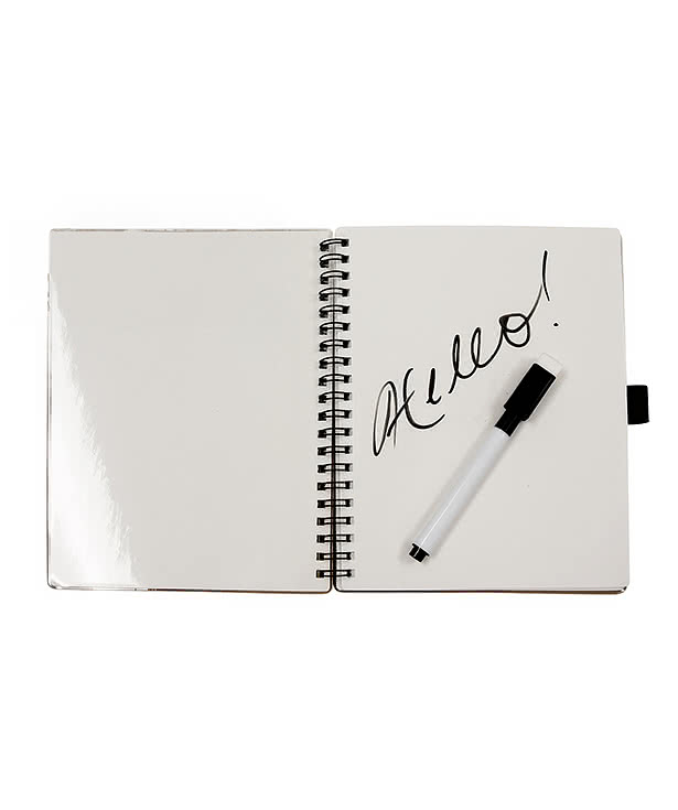 Innovator Dry Erase Hard Cover Spiral Notebook