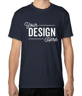 Bayside USA-Made Performance Shirt - Color: Navy