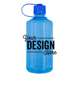 32 oz. Nalgene Tritan Narrow Mouth Water Bottle - Color: Slate Blue / Blue
