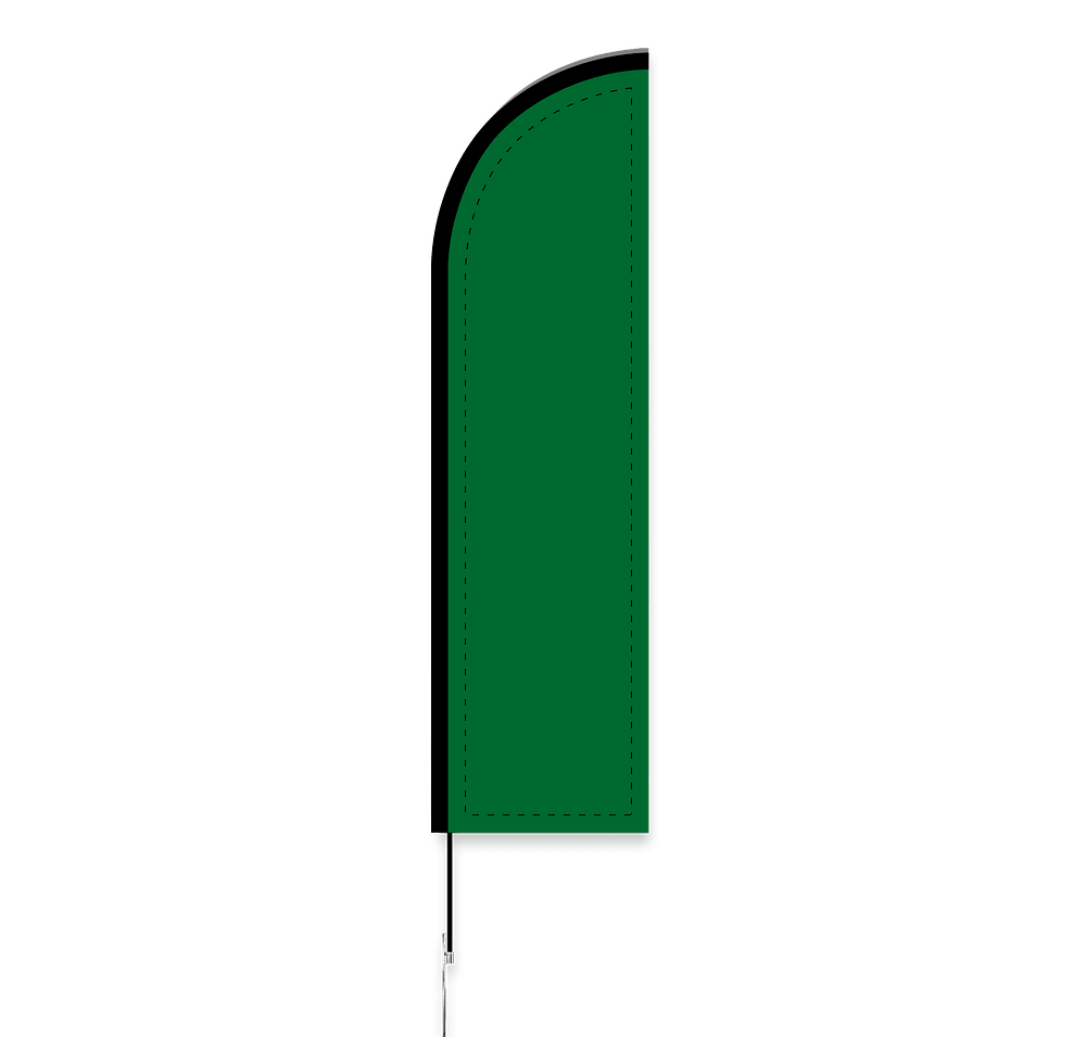 Full Color 8' Feather Flag with Ground Stake-default