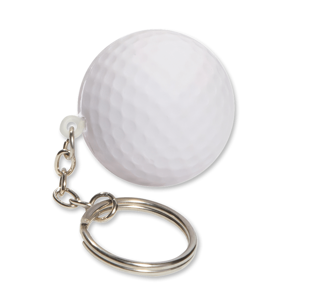 Golf Ball Stress Reliever Key Chain-default