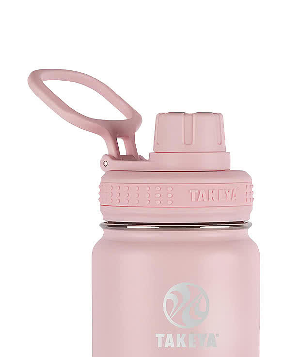 Takeya Full Color 24 oz. Actives Stainless Steel Water Bottle with Spout Lid