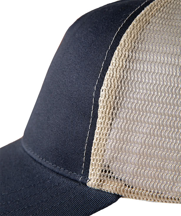 Econscious Recycled Five Panel Snapback Trucker Hat - Embroidered