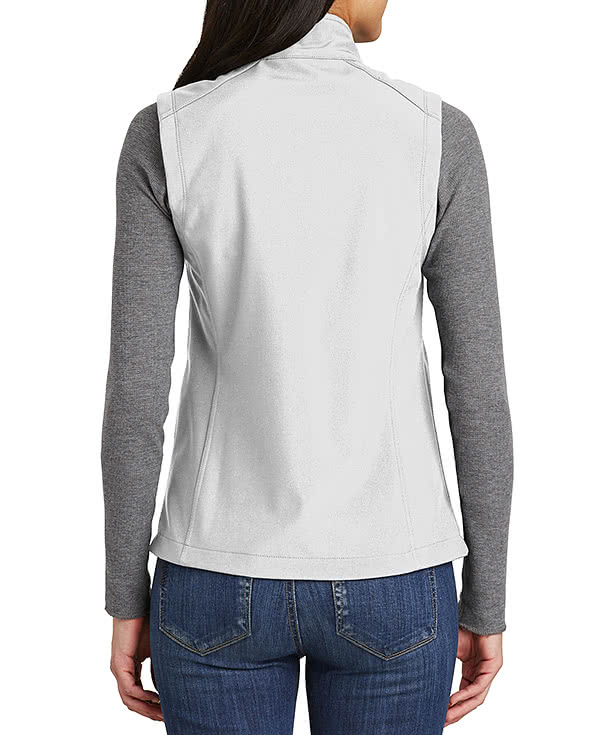 Port Authority Women's Core Fleece Lined Soft Shell Vest - Printed