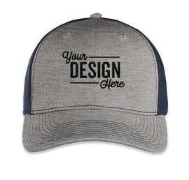 Outdoor Cap Ultimate Trucker Hat - Color: Heather Gray/Navy