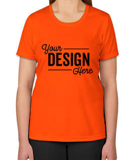 Sport-Tek Women's Competitor Performance Shirt - Color: Neon Orange
