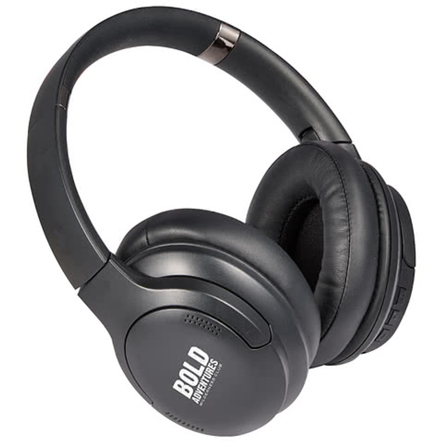 SoulMic Bluetooth Wireless Headphones in Black