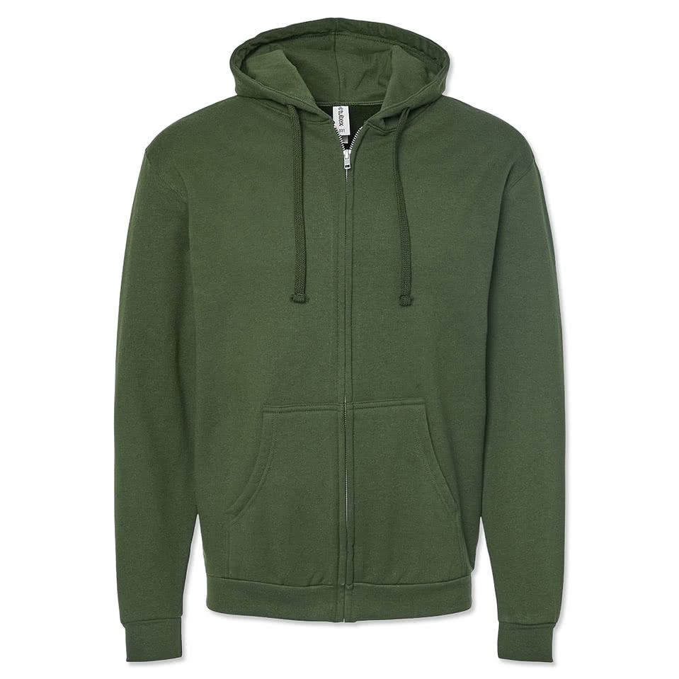 Tultex Midweight Zip Hoodie