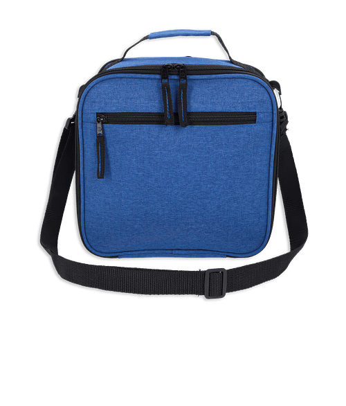 Full Color Lunch Break Expandable Lunch Bag in Blue
