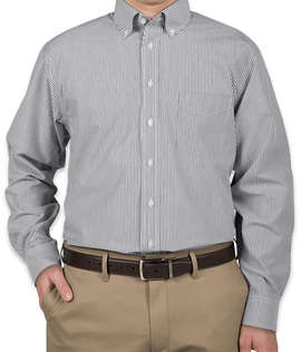 Devon & Jones Banker Stripe Dress Shirt