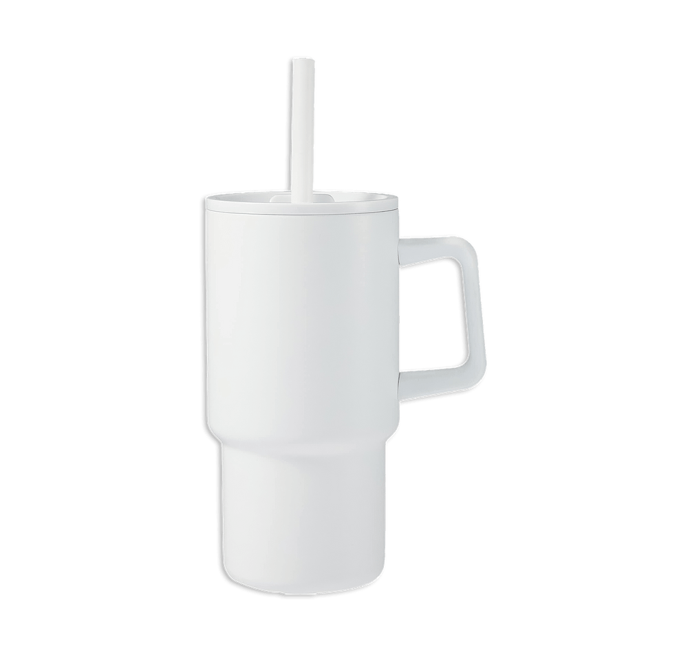 18 oz. Summit Recycled Insulated Travel Mug with Straw-default