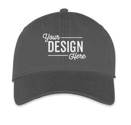 Otto Cap Garment Washed Baseball Hat - Color: Charcoal Gray
