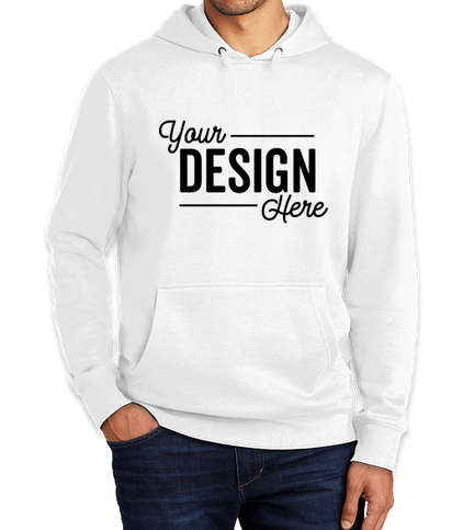 District V.I.T. Pullover Hoodie - White