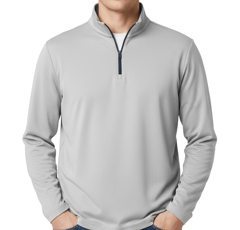 North End JAQ Stretch Quarter Zip Performance Shirt-default