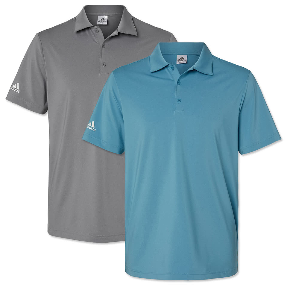 Adidas Ultimate Recycled UPF 50 Performance Polo - Embroidered