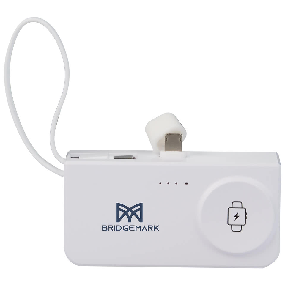 Hue Plus 5,000 mAh Portable Power Bank and Watch Charger