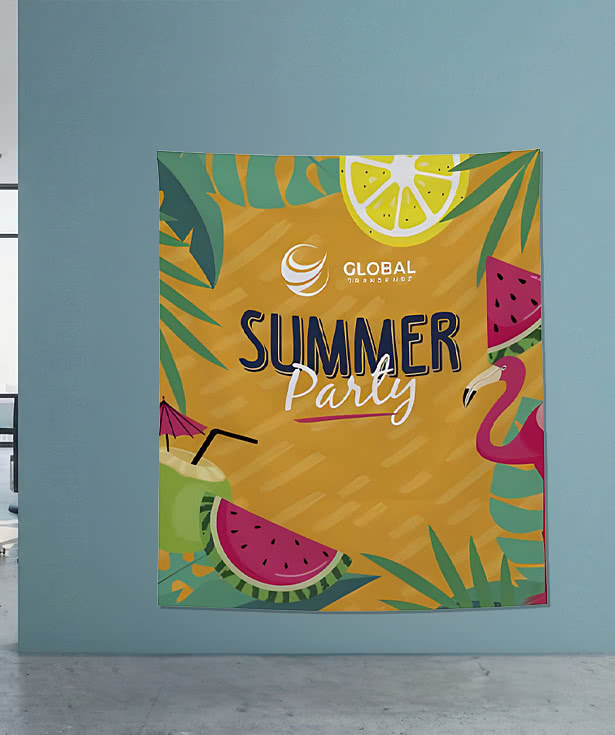 Full Color 51" x 60" Wall Tapestry