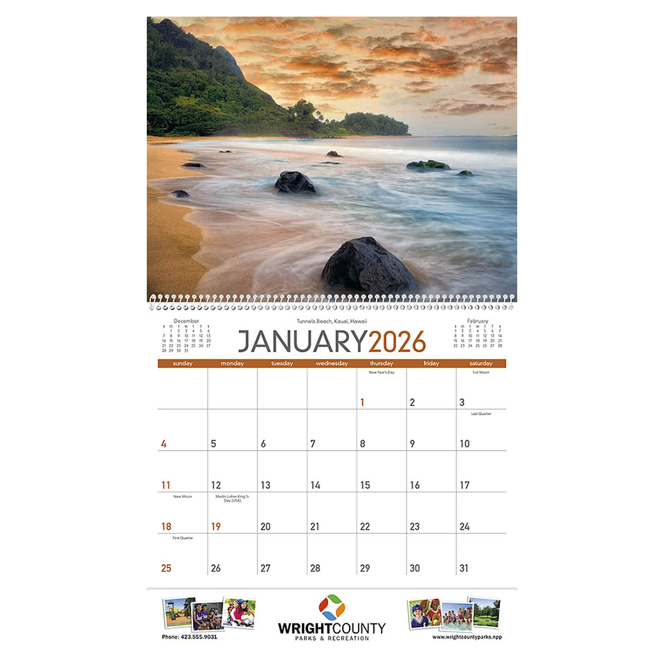 Beautiful America Calendar