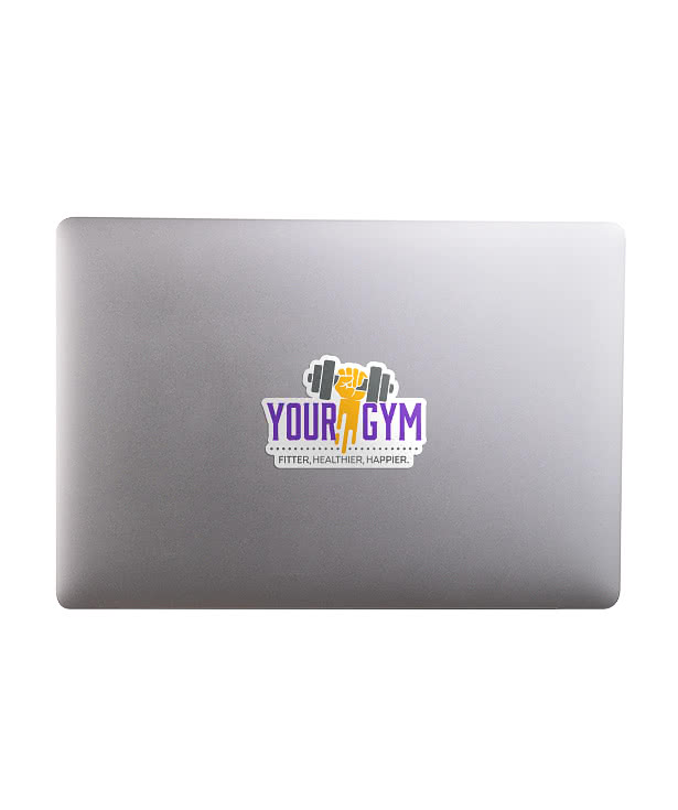 Full Color 4 in. Die Cut Sticker - With Border