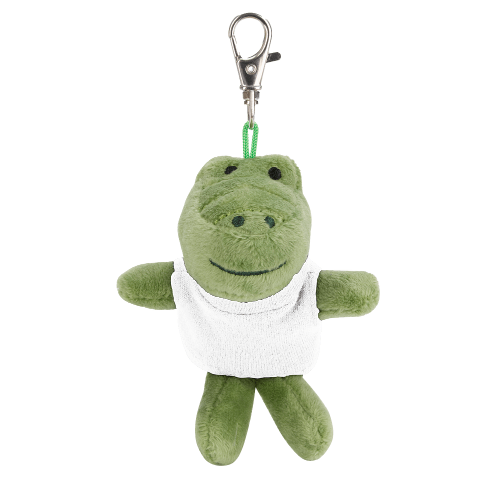 Full Color Wild Bunch 4" Gator Plush Animal Keychain-default