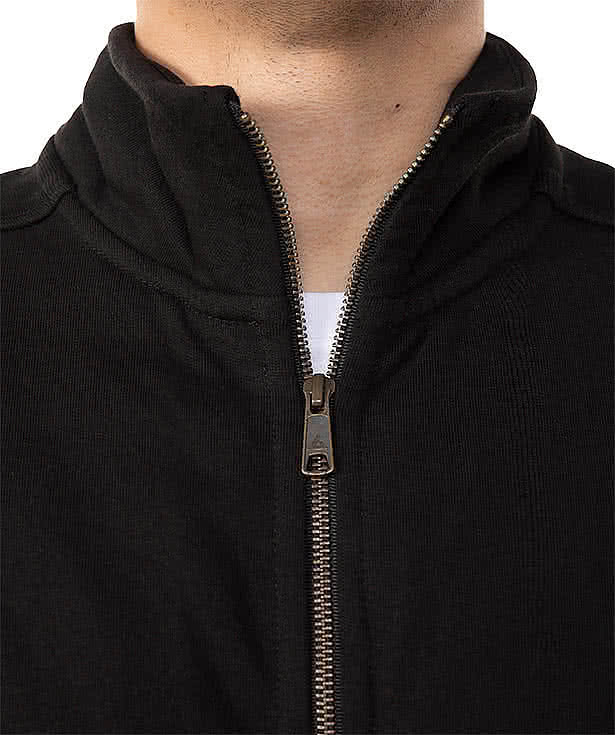 American Giant USA-Made Cadet Collar Full Zip Sweatshirt