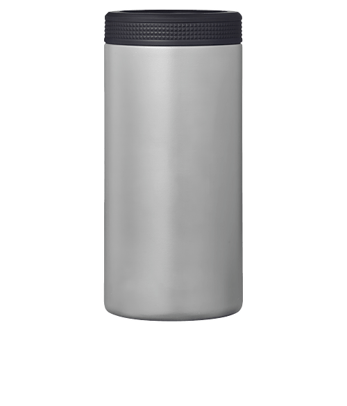 Laser Engraved Columbia PFG Insulated Slim Can Cooler in COOL GREY