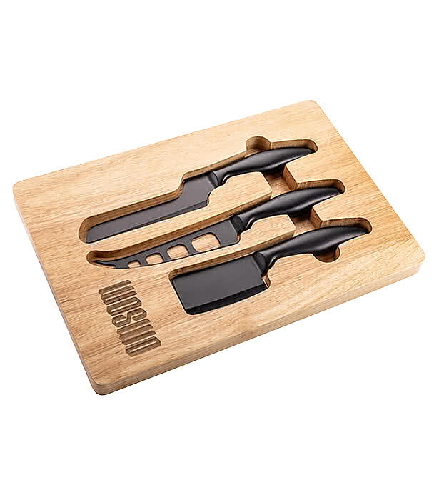 Barossa Serving Board w/3 Cheese Knives