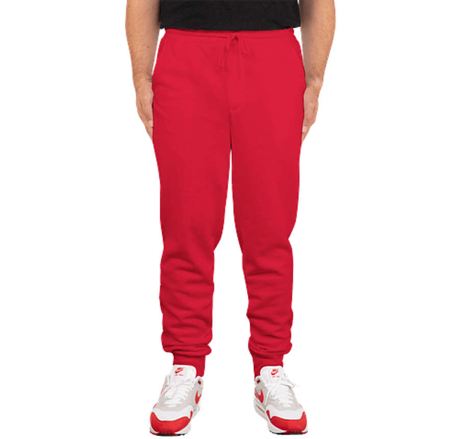 Independent Trading Midweight Joggers in Red