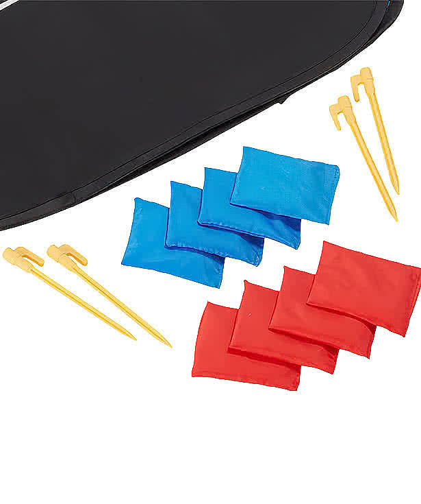 3-in-1 Cornhole and Yard Games Set