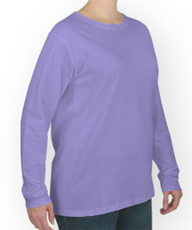 Anvil Ladies 100% Cotton Long Sleeve T-shirt