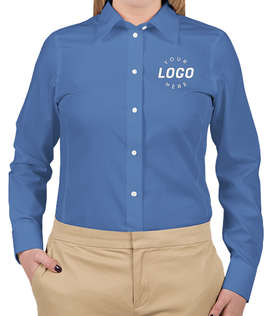 Devon & Jones Women's Solid Dress Shirt