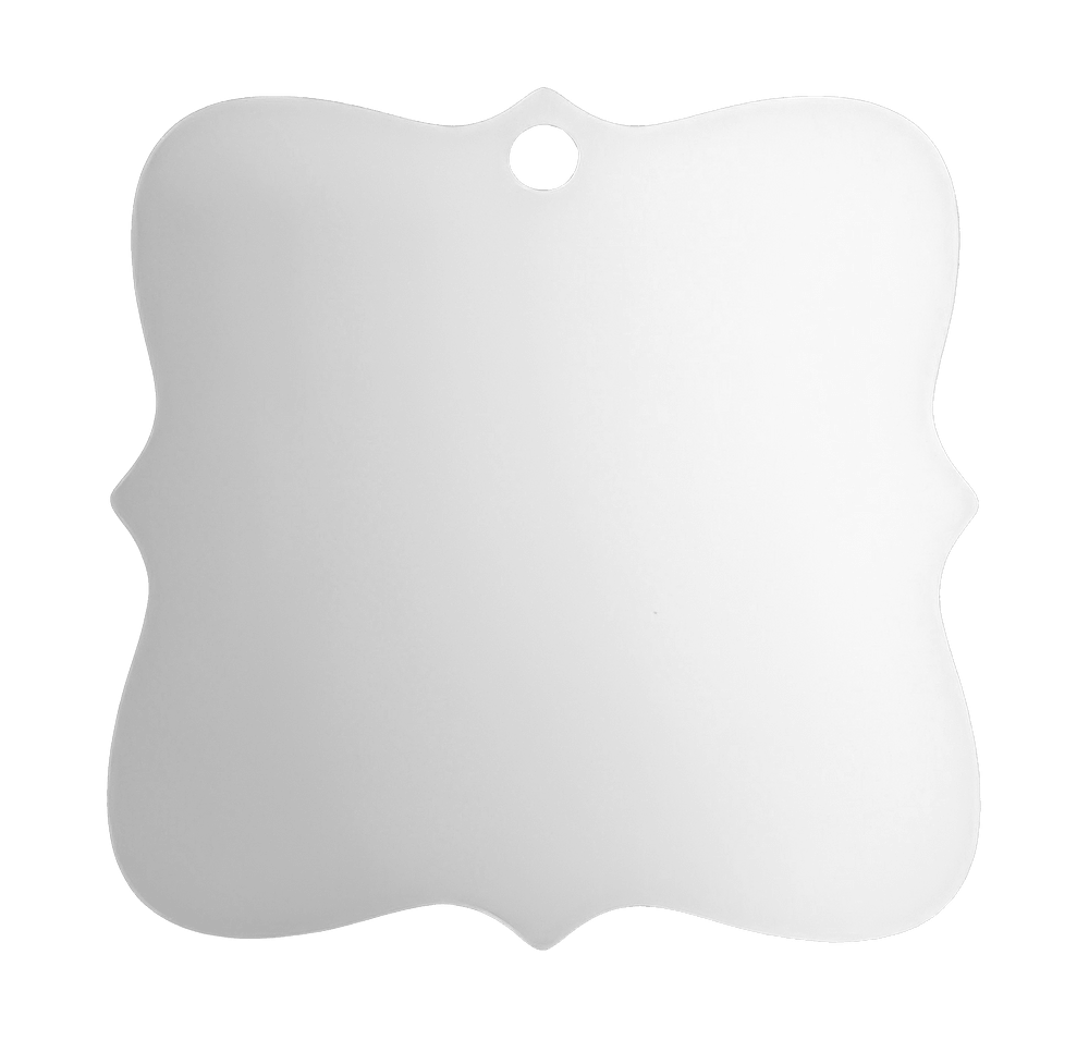 Full Color Aluminum Square Ornament-default