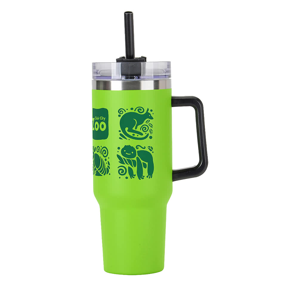 40 oz. Maxim Stainless Steel Insulated Tumbler with Straw