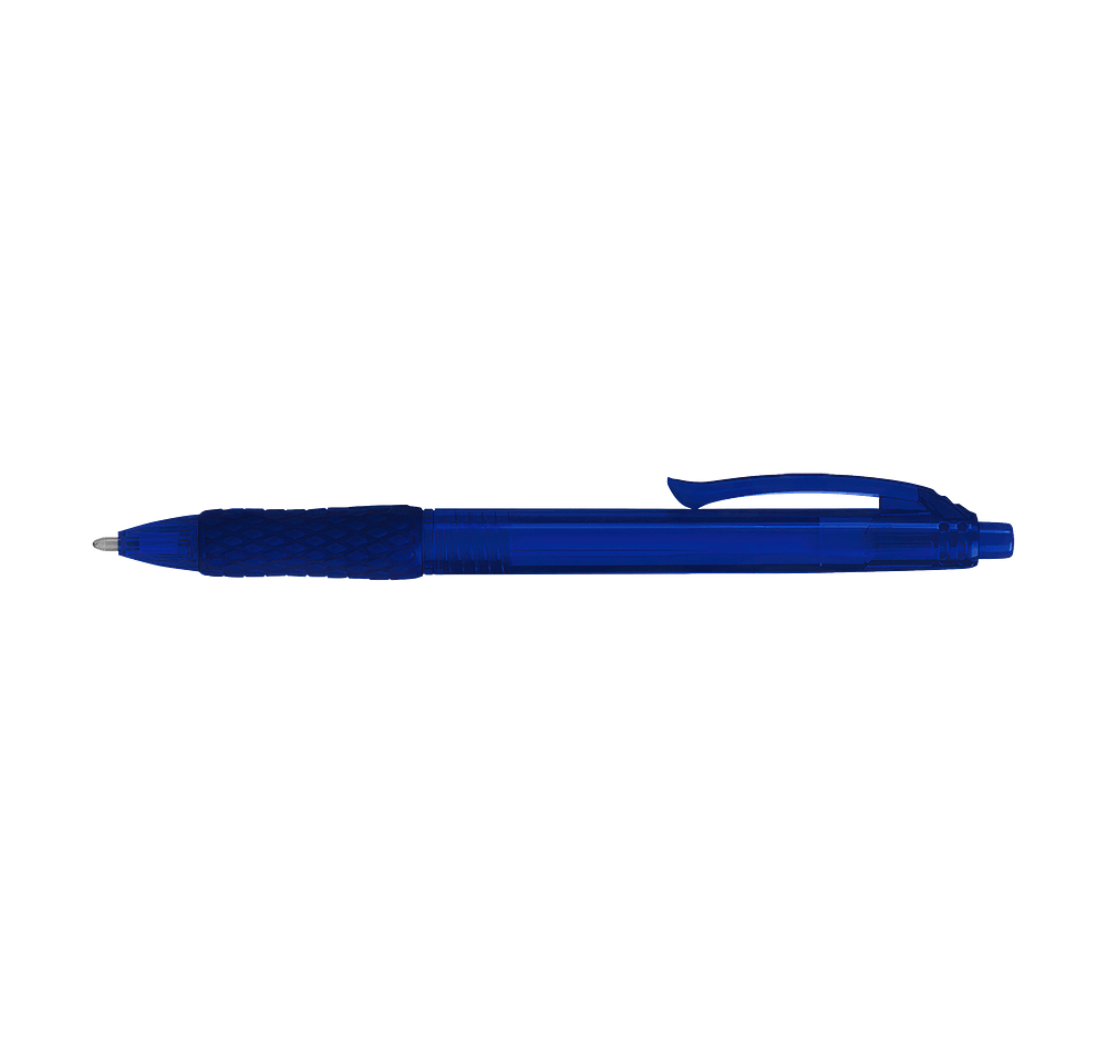 Vortex Recycled Translucent Ballpoint Pen (black ink)-default