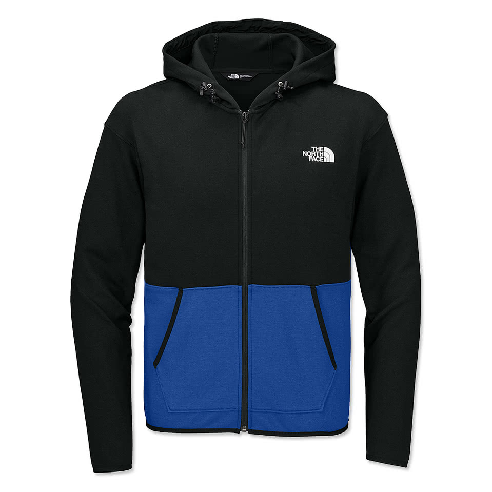 Custom The North Face Double-Knit Zip Hoodie - Design Full Zip
