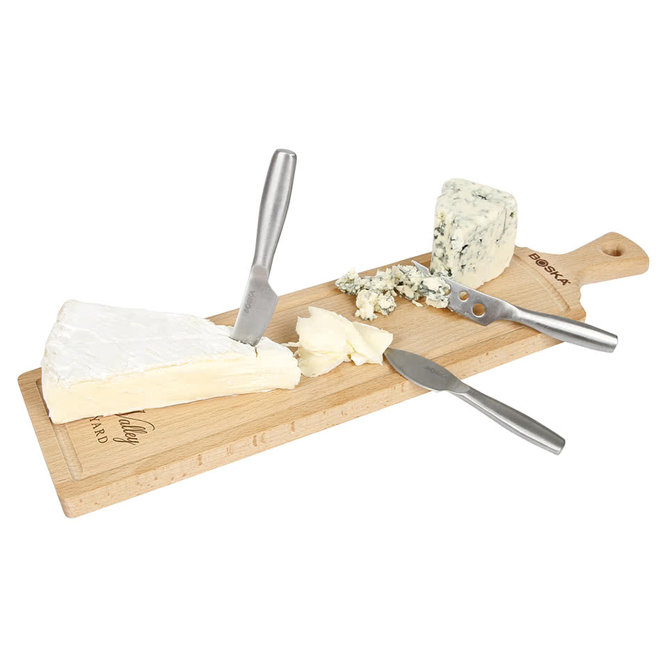 Laser Engraved Boska Amigo Cheese Set 