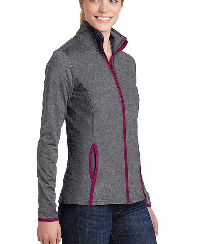 Sport-Tek Women's Sport-Wick Stretch Full Zip Jacket