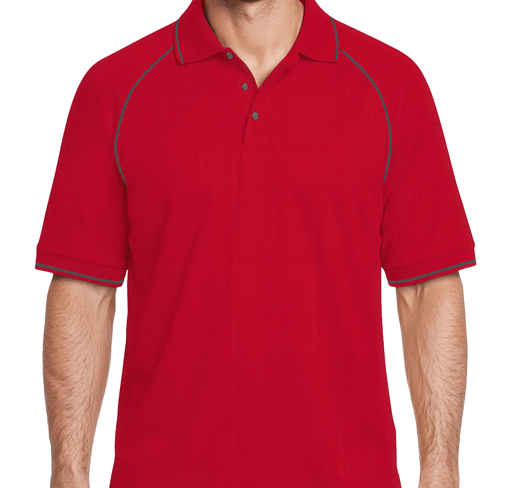 Blue Generation BLU-X-DRI Tipped Performance Polo - Embroidered-default