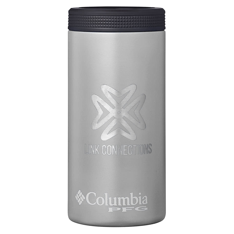 Laser Engraved Columbia PFG Insulated Slim Can Cooler