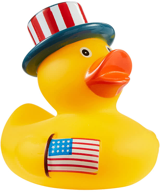 USA Patriotic Rubber Duck
