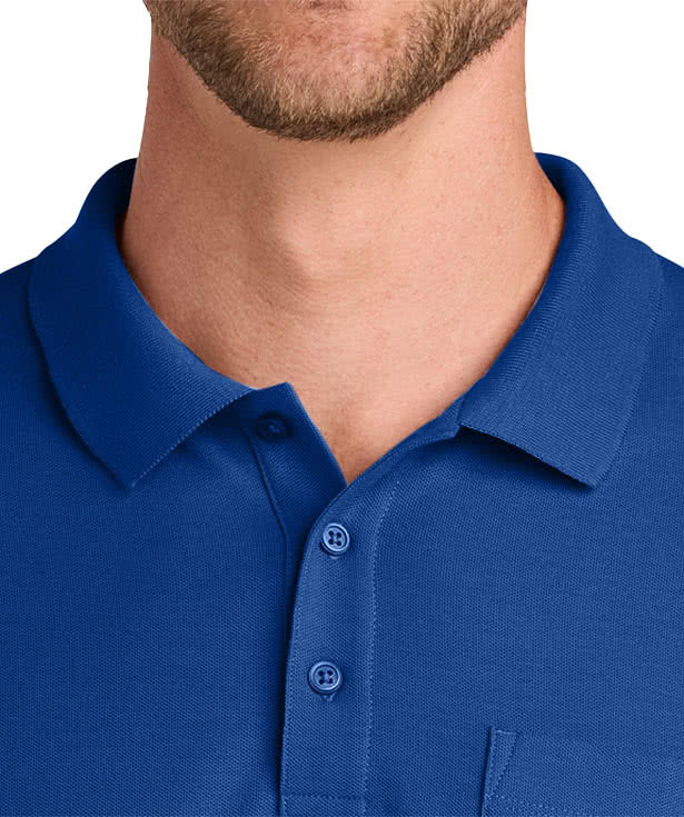 Port Authority Tall Wearever UV Pocket Performance Pique Polo
