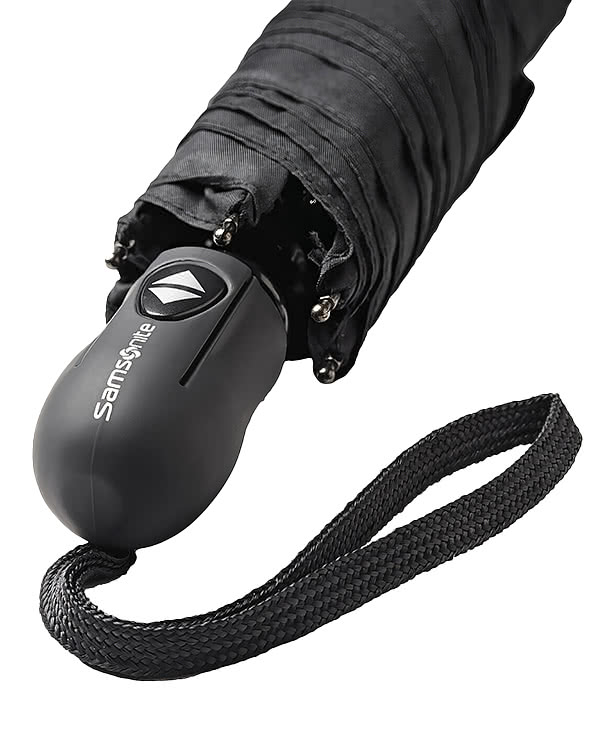 38" Arc Samsonite Auto Open/Close Compact Umbrella