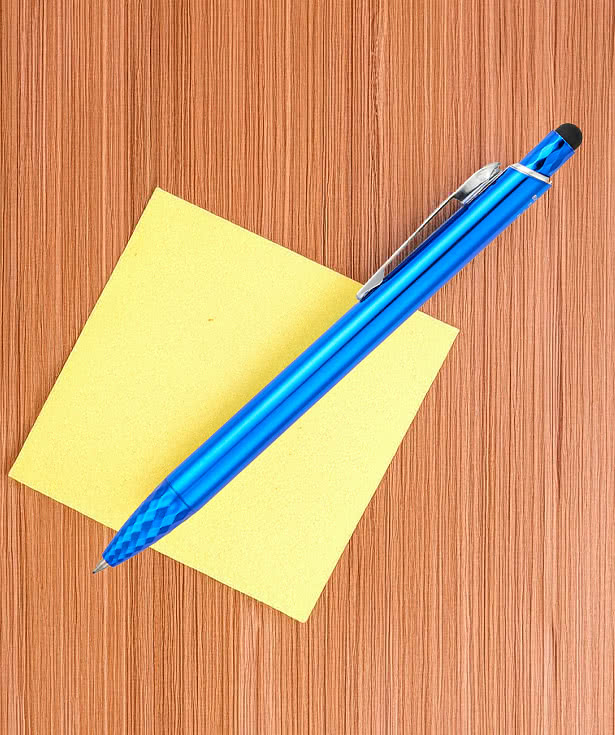 Laser Engraved Brite Recycled Aluminum Gel Stylus Pen (black ink)
