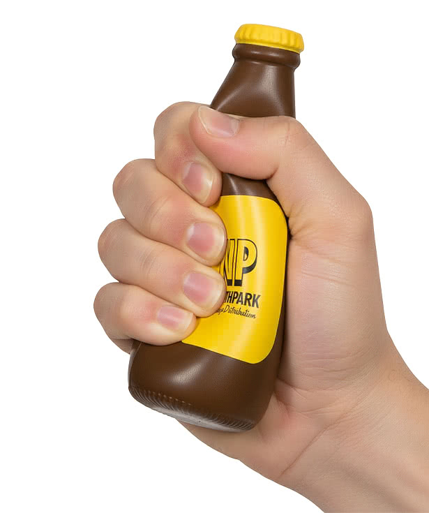 Beer Bottle Stress Reliever