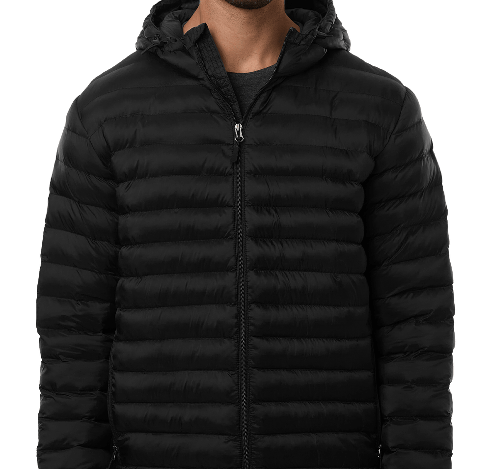 Weatherproof Lightweight Poly-filled Puffer Jacket-default